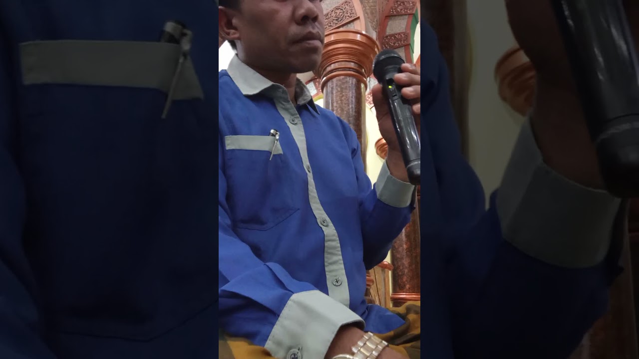 Qari di masjid agung kabupaten Aceh Barat 