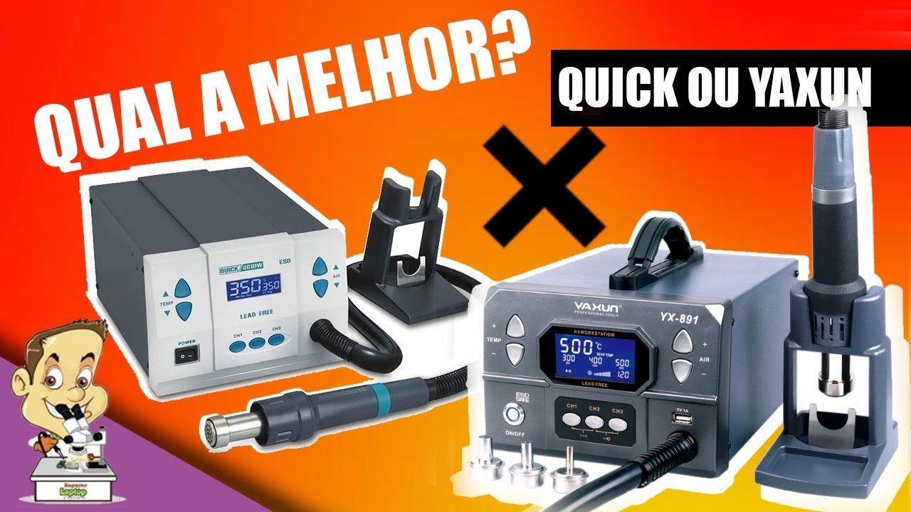 Qual é melhor?  YAXUN 891 ou Quick 861