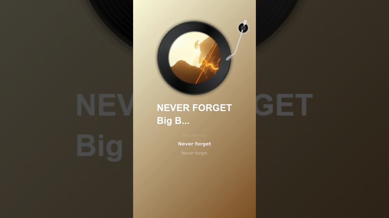 NEVER FORGET - 7 - (Big Band, Blues Rock, Barbershop) - english