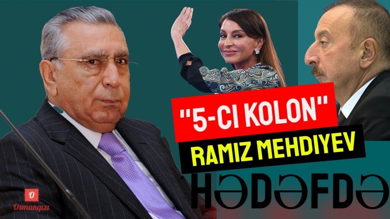 Ramiz Mehdiyevlə mafiya qaydaları ilə davranırlar
