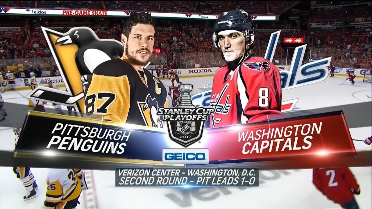 2017 Stanley Cup Playoffs, Round 2: Penguins @ Capitals (Game 2, 4/29/2017)