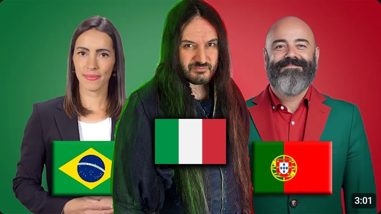 BRAZIL VS PORTUGAL - Which Vocabulary Is Closer To ITALIAN?