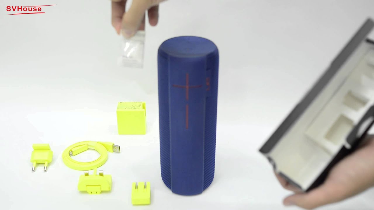 Mở hộp loa kh&ocirc;ng d&acirc;y bluetooth UE MegaBoom - SVHouse - Loa.com.vn