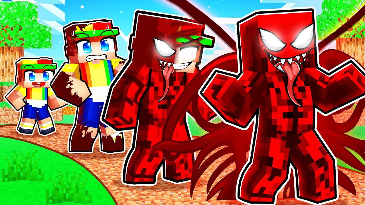 Johnny's BIRTH to SUPERVILLAIN in Minecraft!