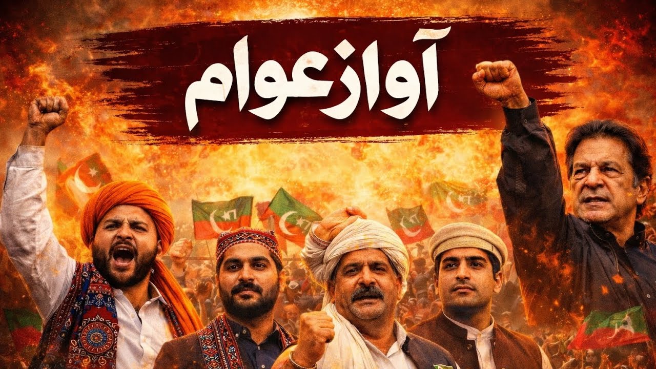 Awaz-e-Awam | PTI New Song 2026 | Revolutionary Punjabi Anthem | Imran Khan