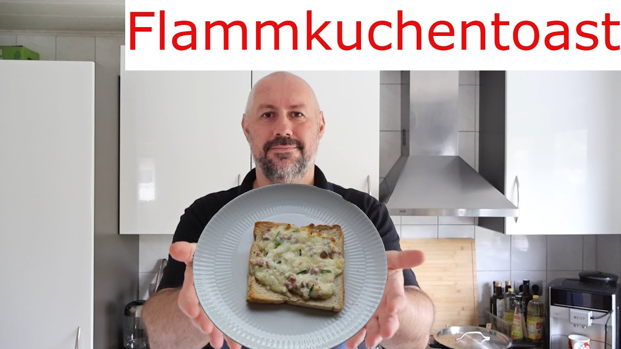 Schnell und lecker: Flammkuchentoast - super einfach