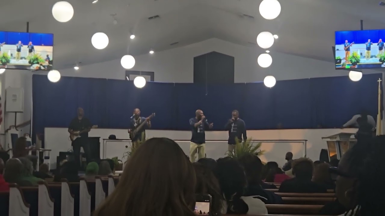 Joe and the Spiritual Disciples in Little Rock, Arkansas at Antioch Baptist Church 
