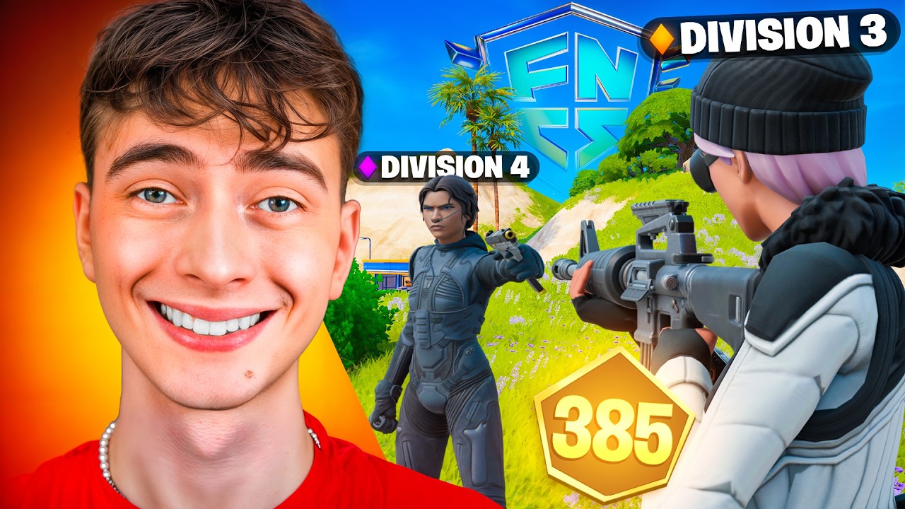 Ich gehe UNDERCOVER in FNCS DIVISION 4 und GEWINNE! 🤫👑