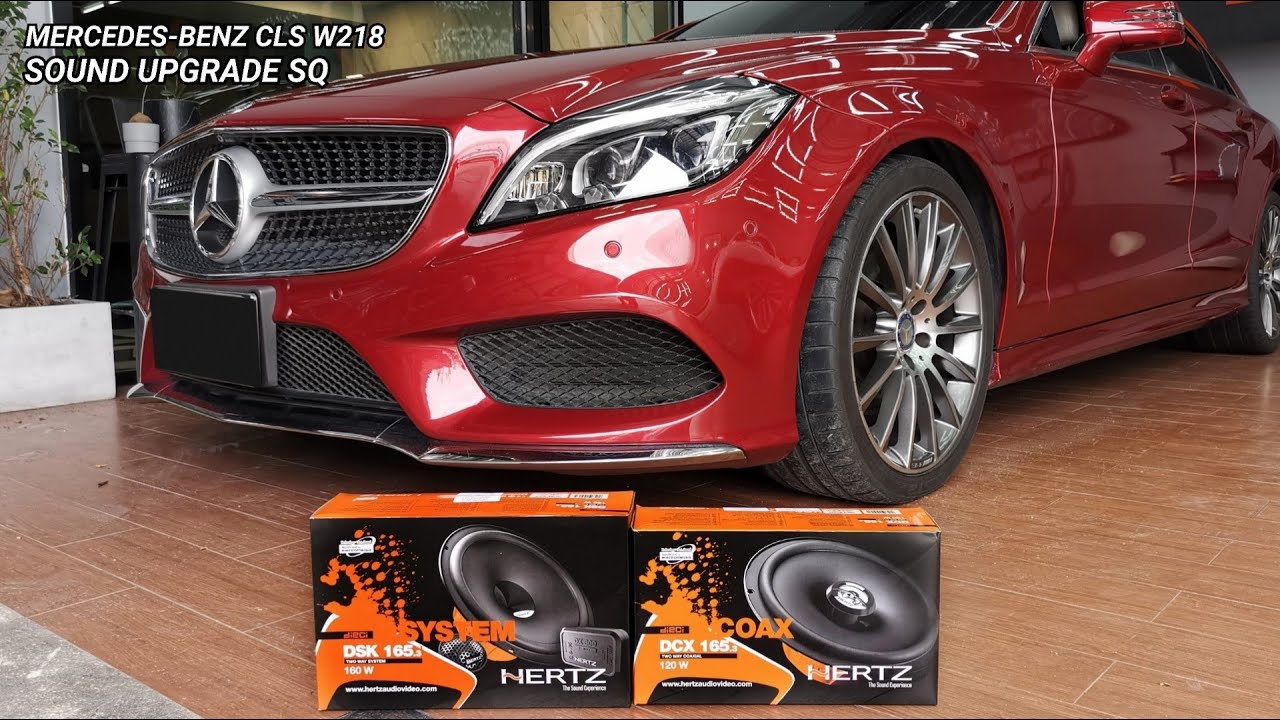 mercedes benz cls เปลี่ยนลำโพง​ | hertz​ dsk​ | hertz​ dcx​ | ลำโพงรถเบนซ์​ | (KST​ AUDIO)​🇹🇭