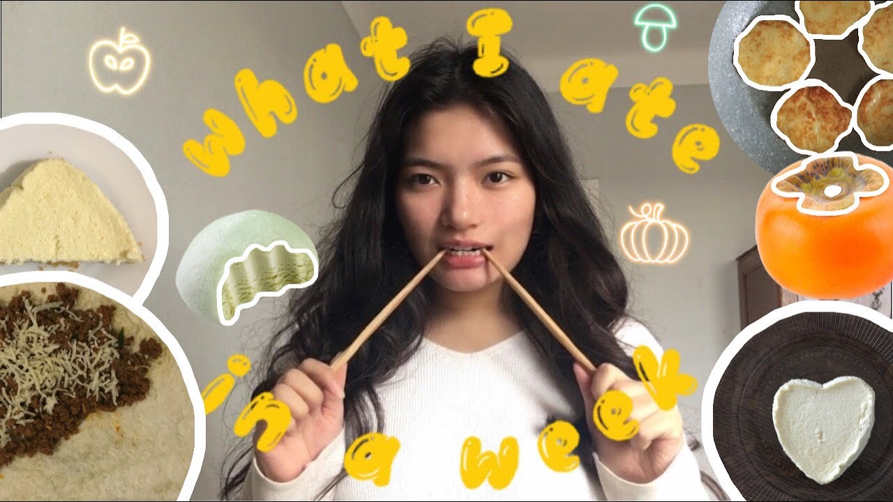 What I Ate in a Week [simple & realistic]