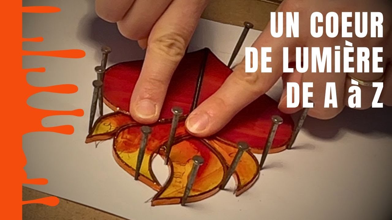 Un vitrail Tiffany qui brûle d'amour et vous dit tout sur sa création !!!