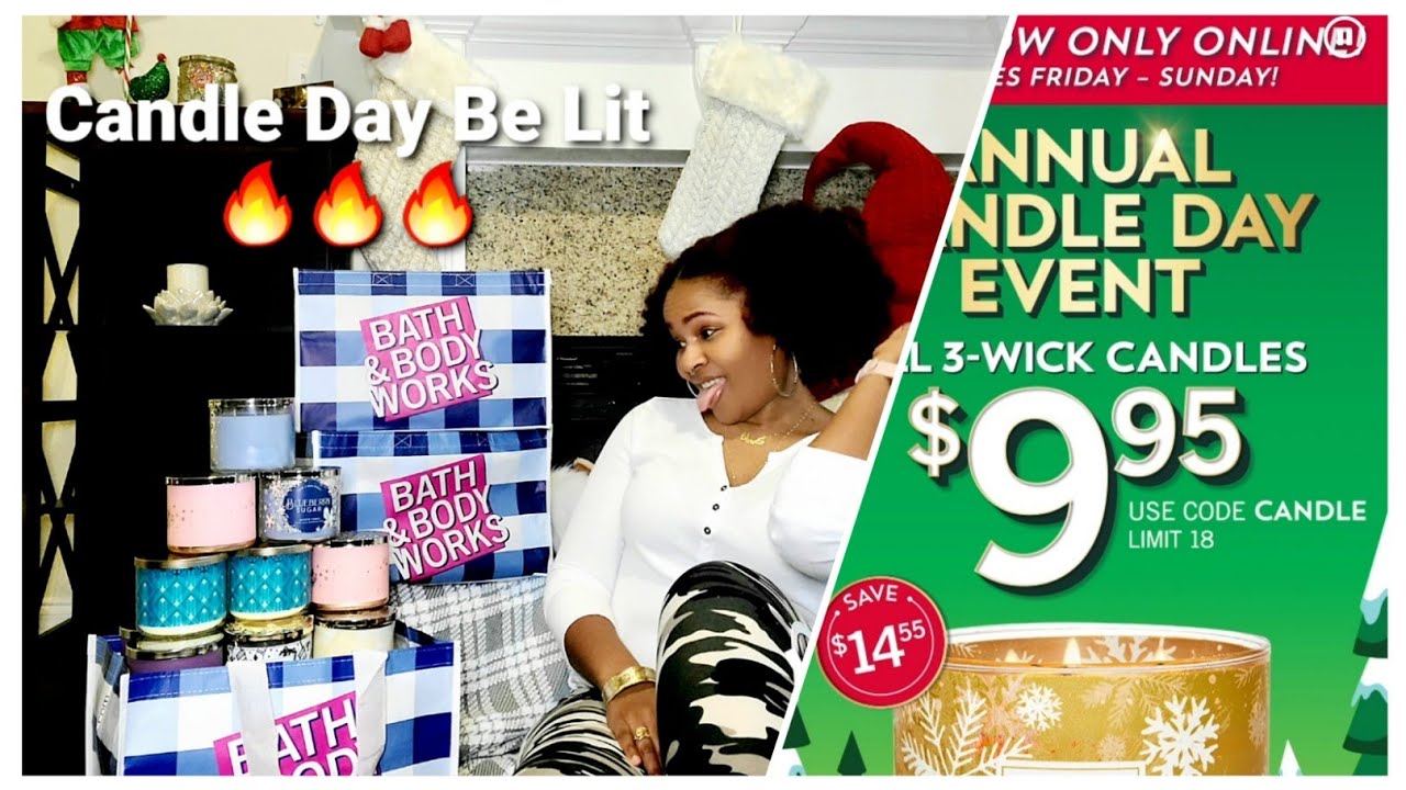 BATH AND BODY WORKS CANDLE DAY 2020 HAUL|First Day Wrap Up! PART II