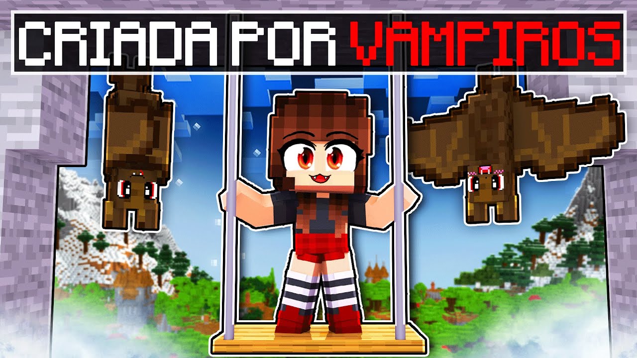 MIIKA Foi CRIADA por VAMPIROS no Minecraft ◂Miika▸