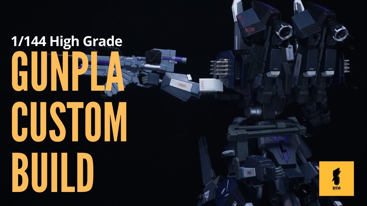 Gunpla Custom Build | Silver Bullet Suppressor｜Gundam Narrative | 1/144 High Grade