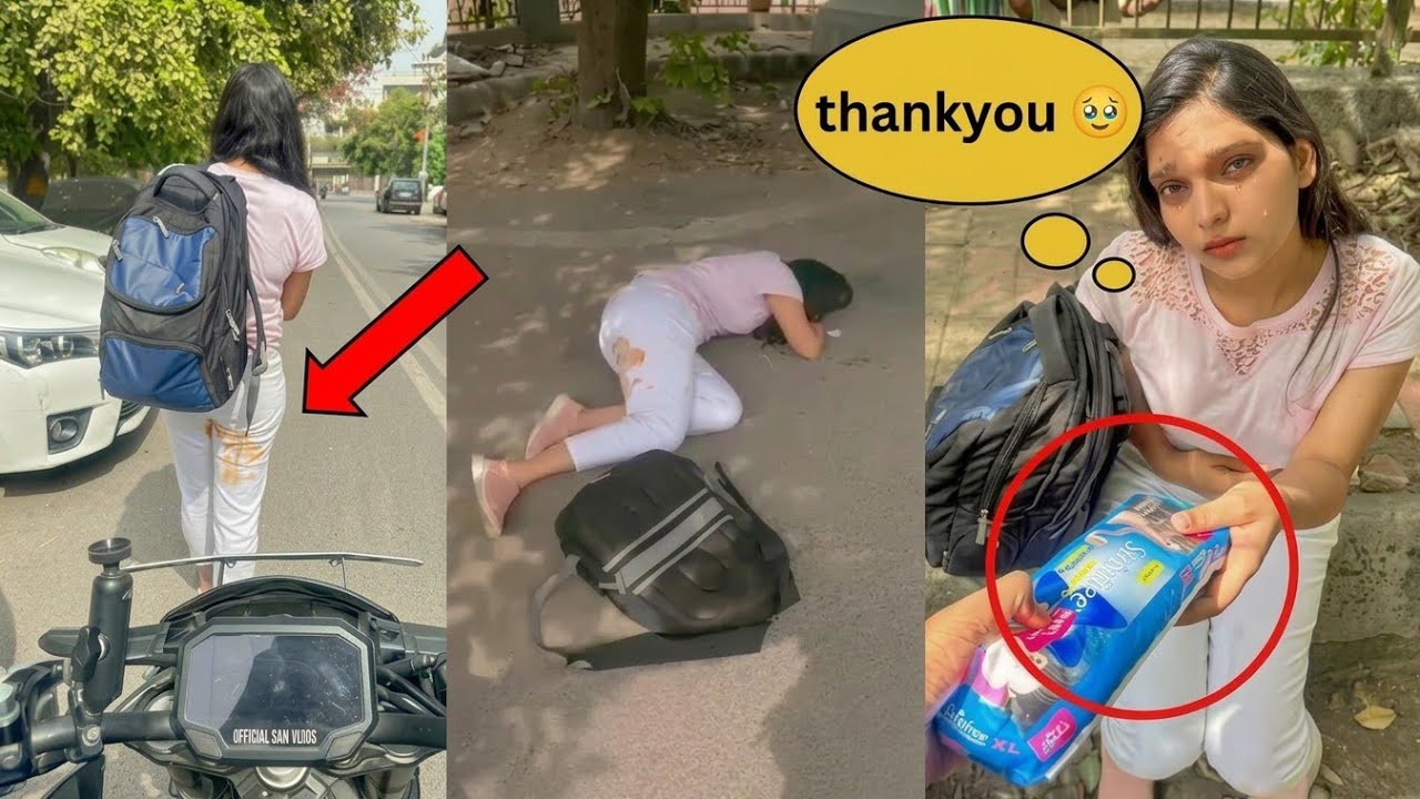 Road Pe Ek Ladki Ki Help Ki 🥺 | Kawasaki Z1000 MotoVlog | Periods Are Normal! ❤️