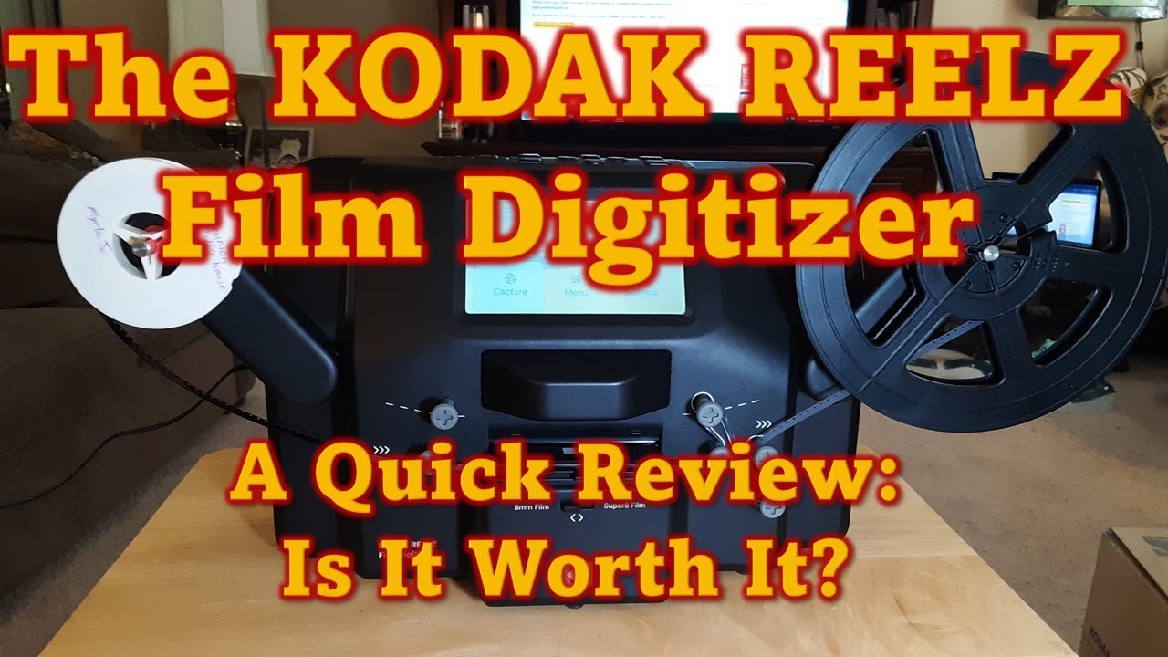 Краткий обзор сканера плёнки KODAK REELZ для фильмов формата 8 мм и Super 8