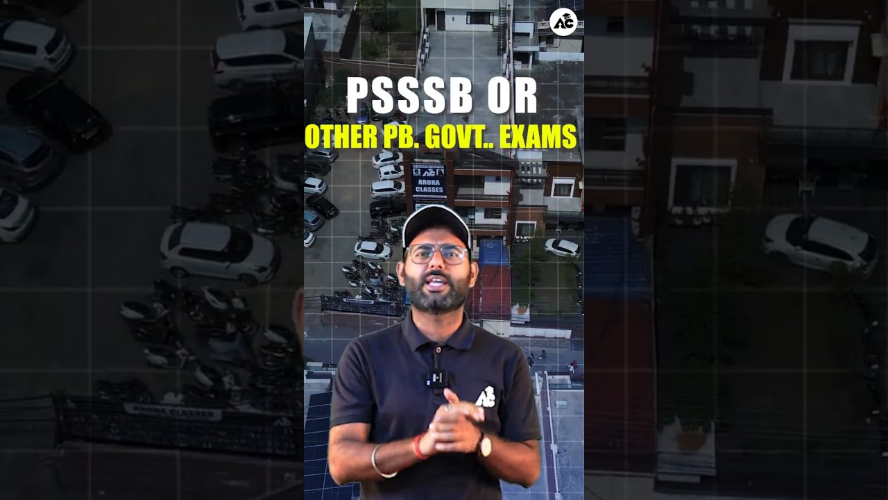 PSSSB & All Other Punjab Govt Exam Preparation 2025