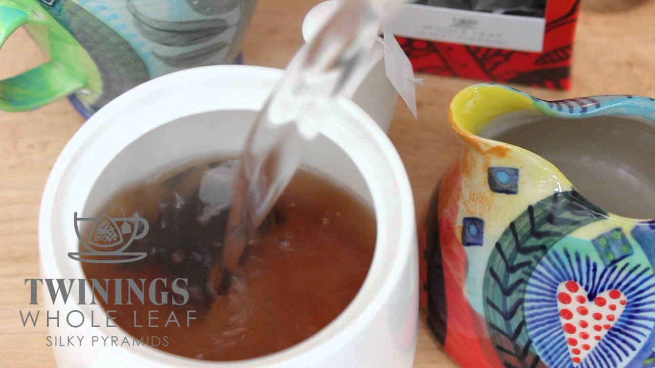 Twinings New Whole Leaf Silky Pyramid English Breakfast Tea