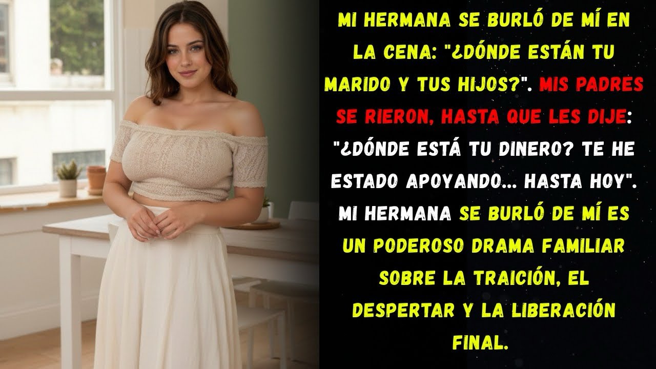 Mi hermana se burló de mí: 