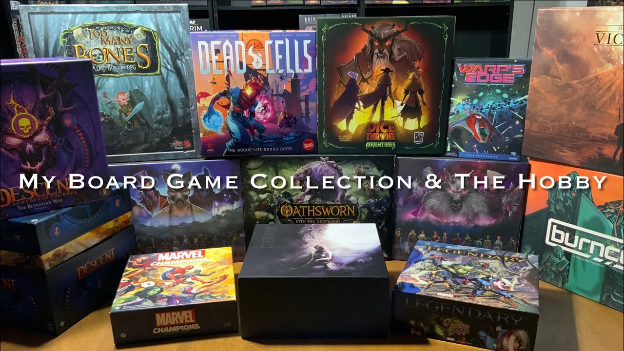 My Board Game Collection & The Hobby - What Happens Now? - SBGK