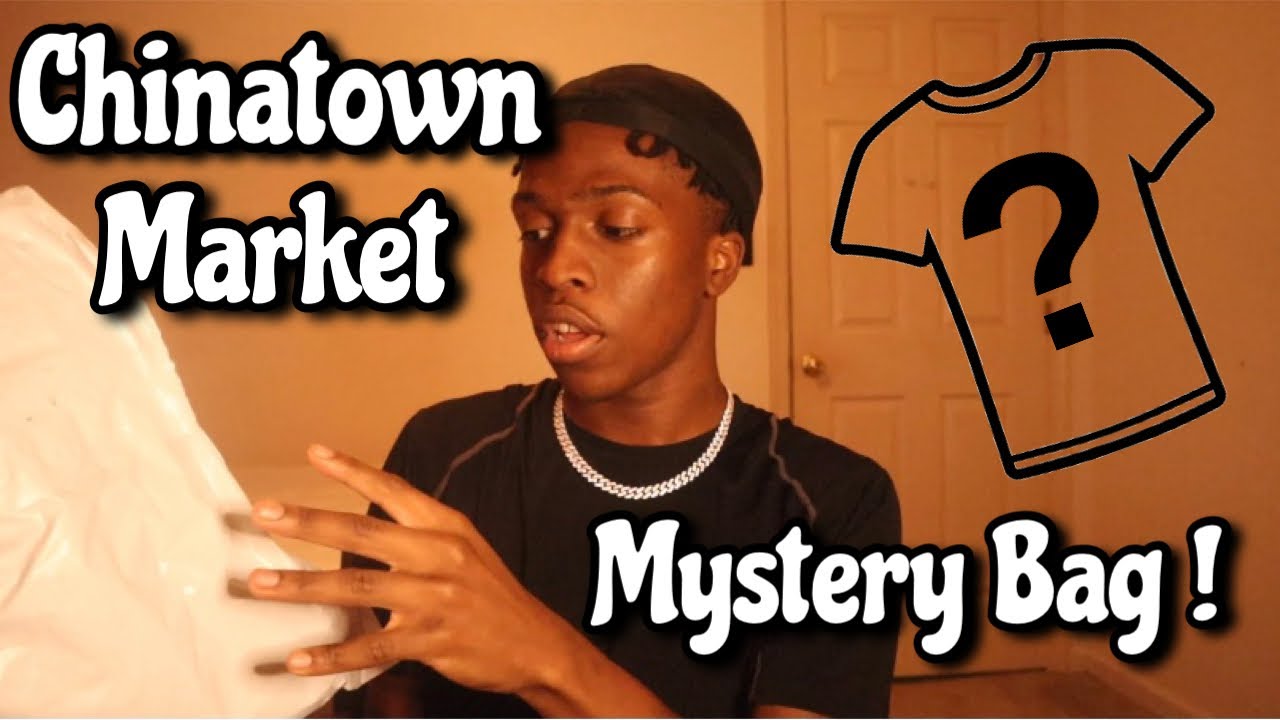 UNBOXING CHINATOWN MARKET MYSTERY BAG ! (TRY-ON HAUL)