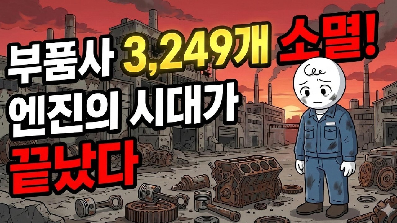 왜 잘나가던 엔진 공장들이 문을 닫을까? 전기차 전환이 가져온 잔혹한 미래🚘