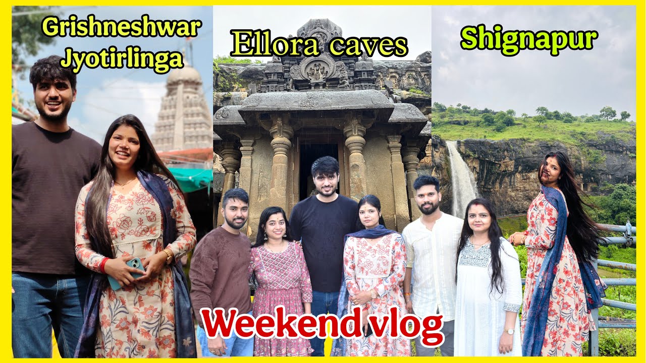 Grishneshwar Jyotirlinga 🕉 | Shani Shingnapur | Shri Bhadra Mandir 🙏 | Ellora Caves | Weekend Vlog