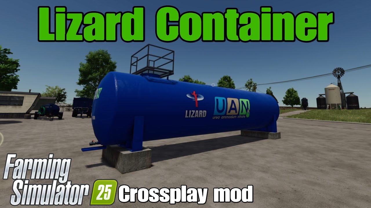 Lizard Container / FS25 crossplay mod