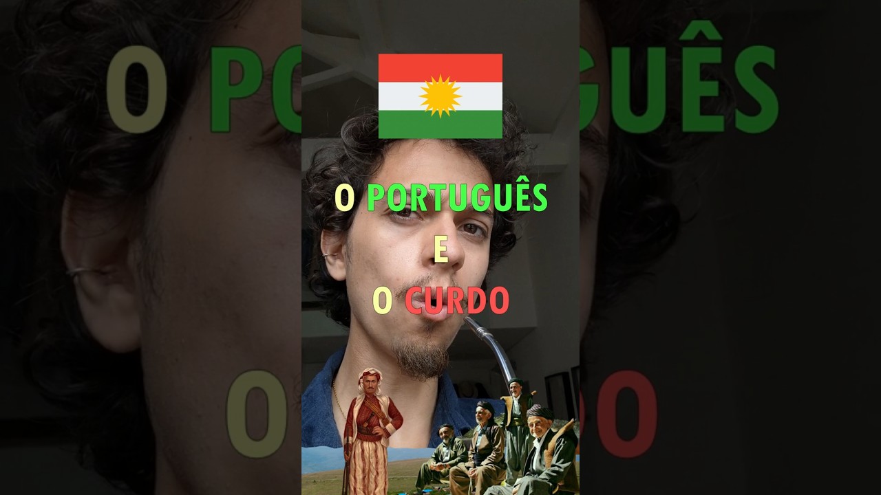 CURDO & PORTUGU&Ecirc;S #linguistica #linguas #idiomas #curdo #historia #portugues #origem