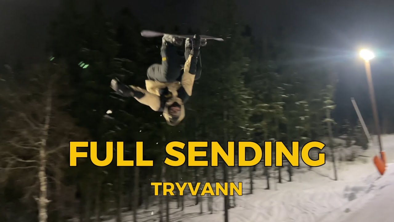HOT LAPS på rød-linja i Tryvann: Nye triks og god heisprat