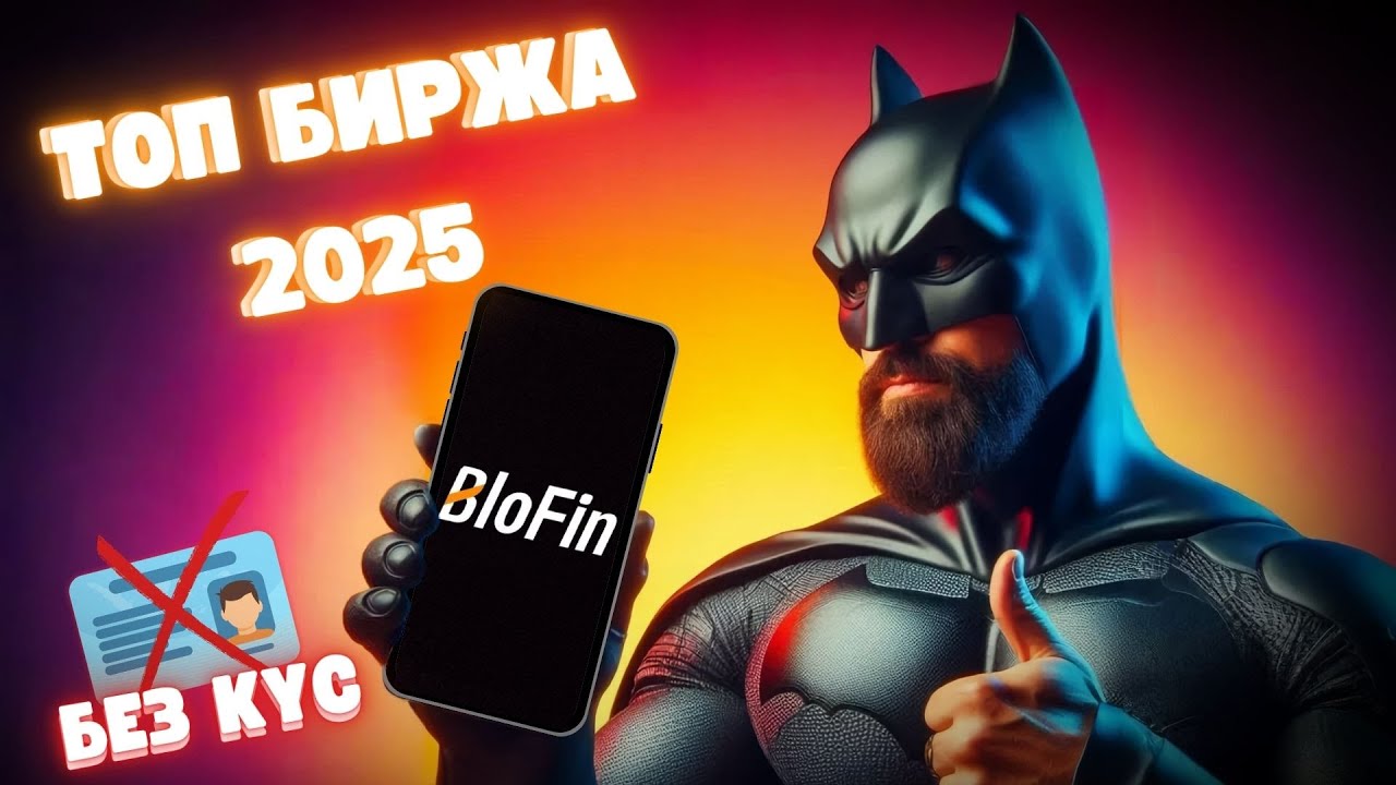 BloFin : Лучшая Альтернатива ByBit и ОКX ? Топ биржа 2025 без KYC! Обзор и мнение Бетмена! #crypto
