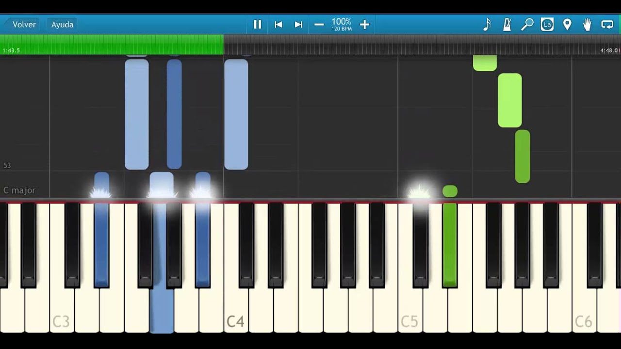 John Legend - All of Me - Piano Tutorial - How to play All of Me (Synthesia)