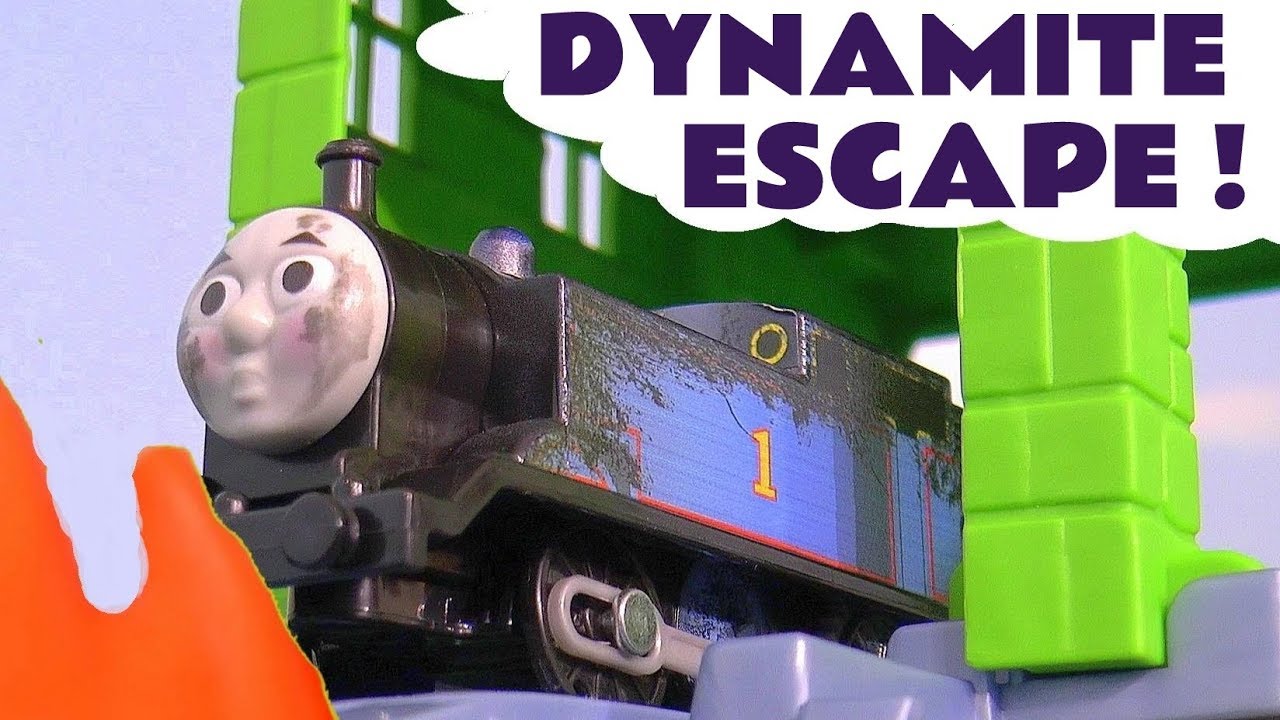 Thomas and Friends Toy Train Dynamite Escape Story