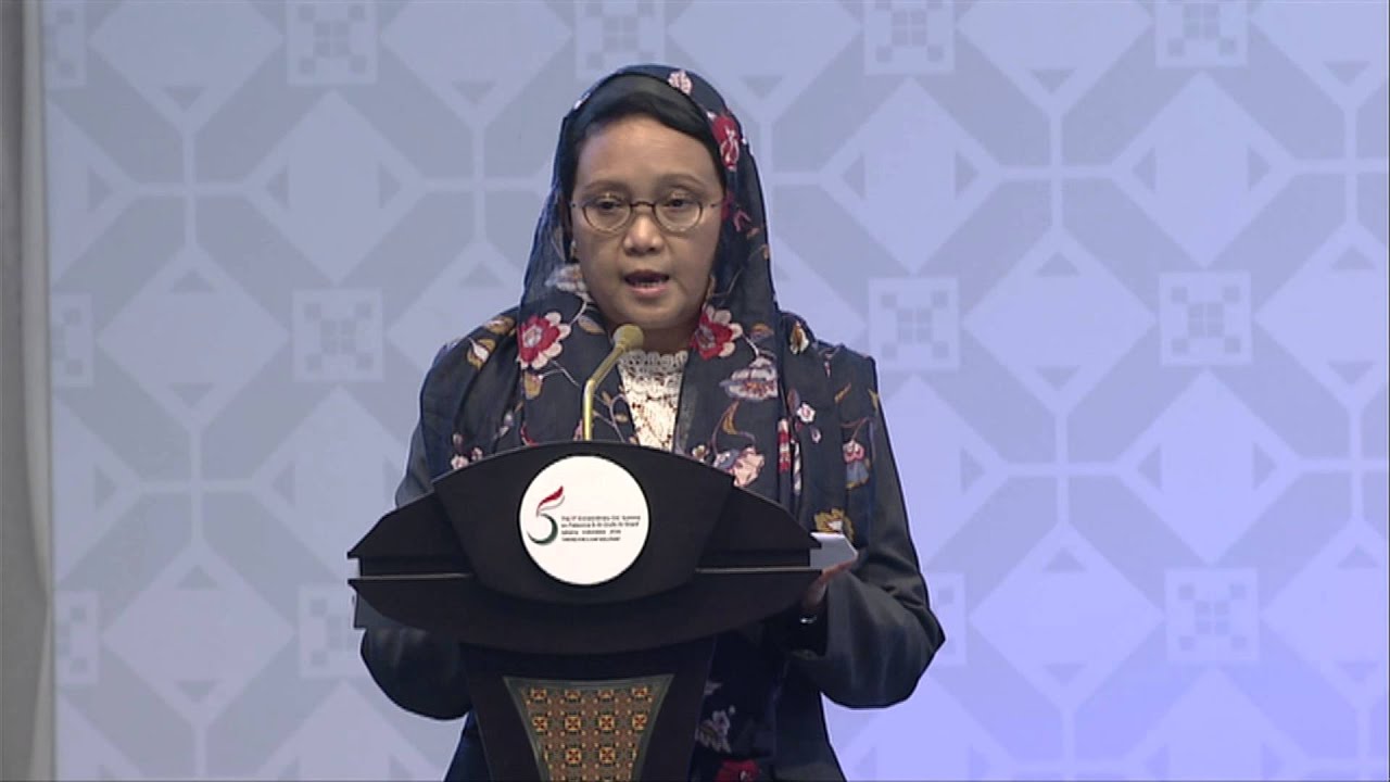 5th Extraordinary OIC Summit on Palestine & Al-Quds Al-Sharif - Speech by Menlu Retno
