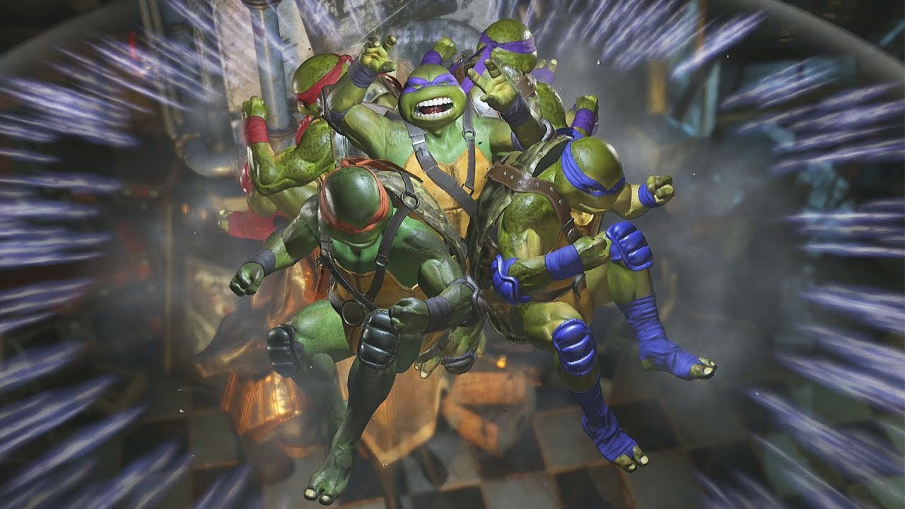 Injustice 2: TMNT Vs Donatello | All Intro/Interaction Dialogues & Clash Quotes + Super Moves