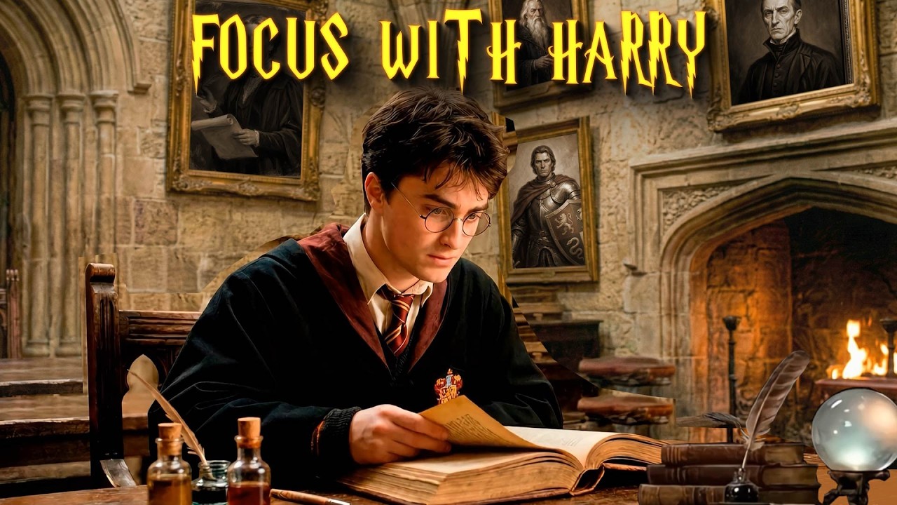 Rainy Study Night with Harry