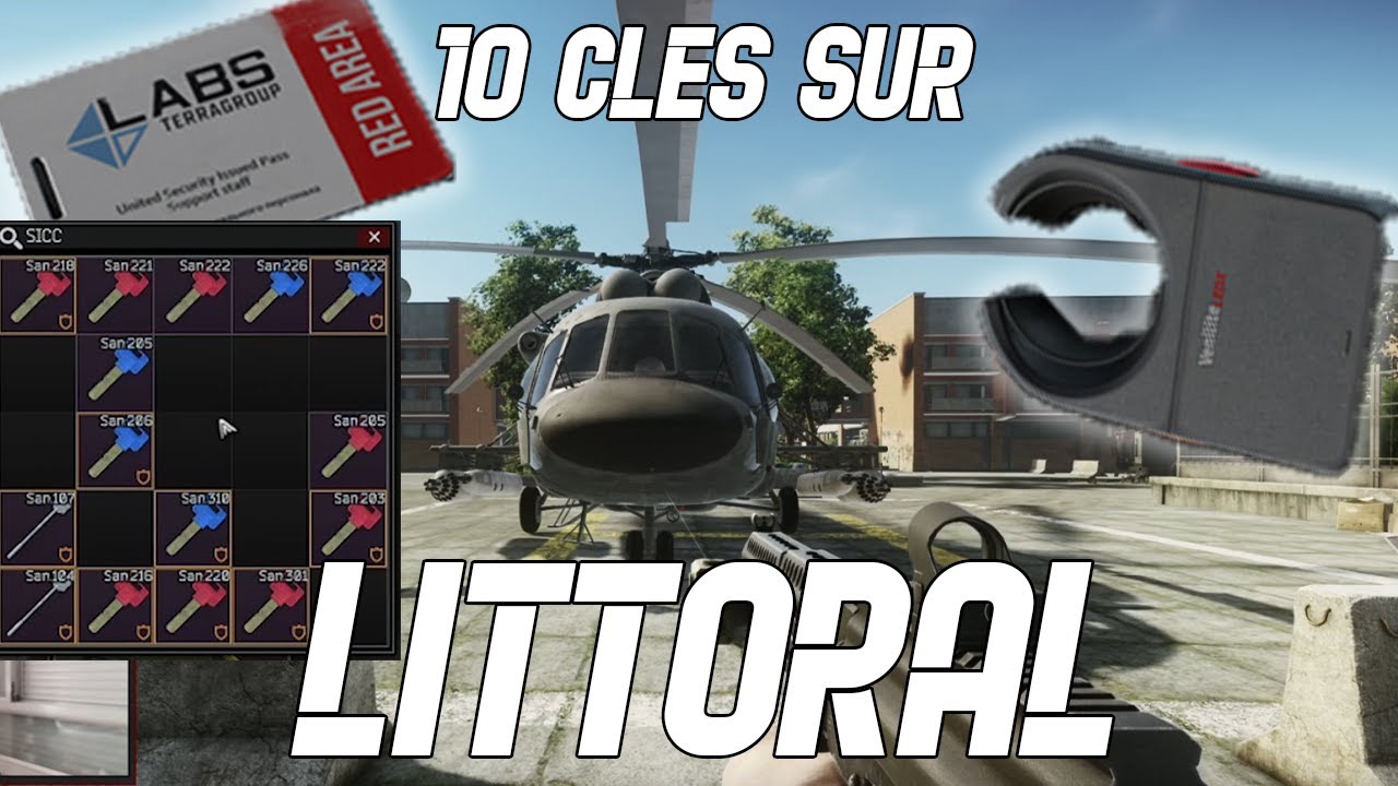 10 clés à avoir sur Littoral - Escape From tarkov