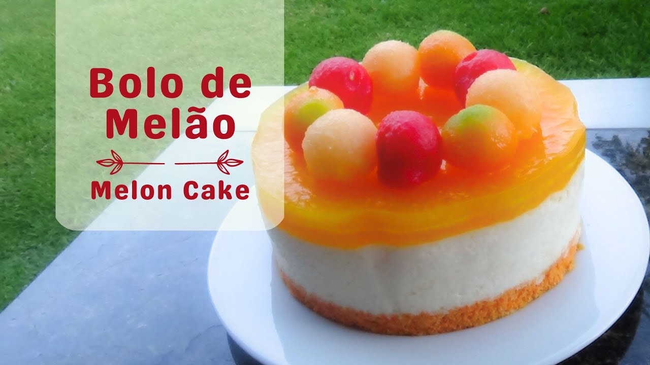 Receita Deliciosa e Fresca de Bolo de Melão!!! 🍈🍉🍰