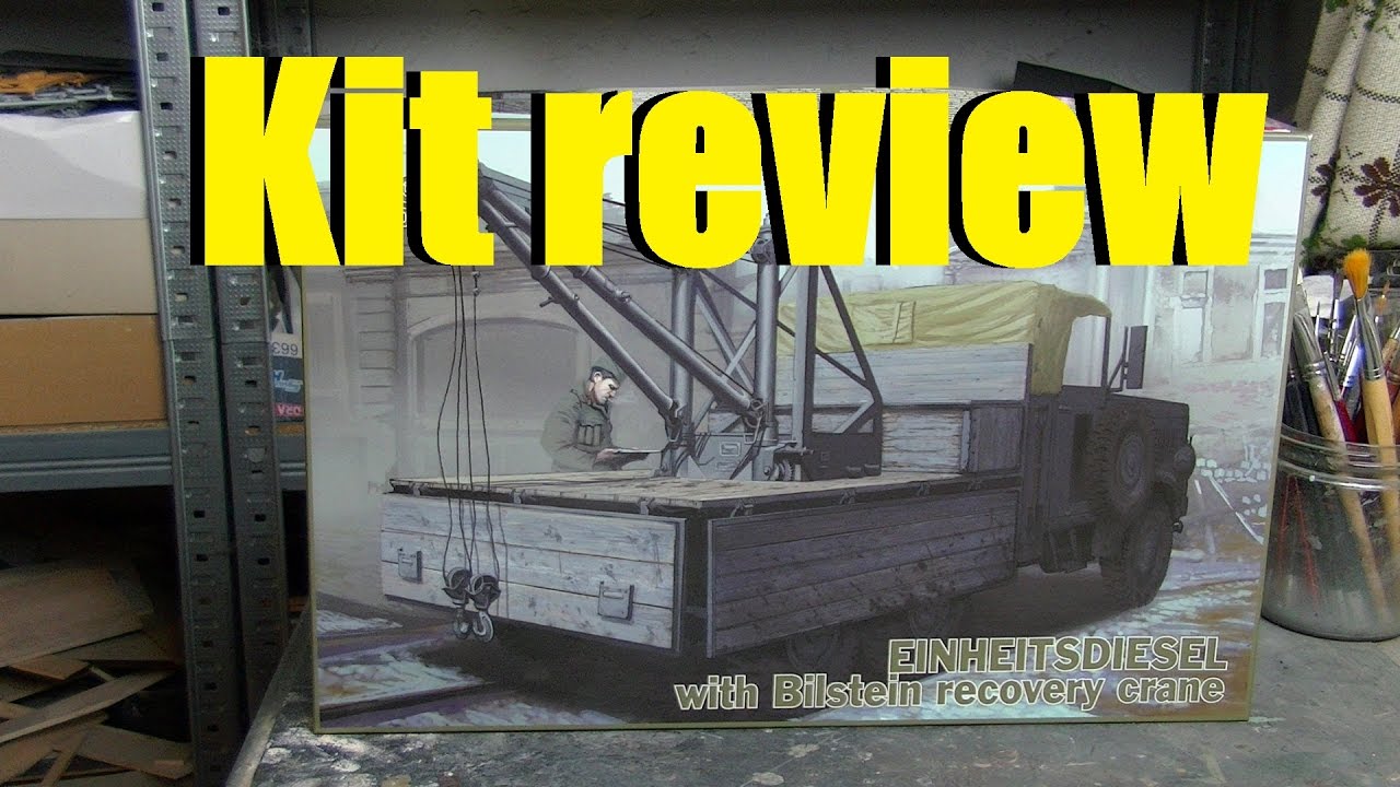 Kit review: IBG Models Einheitsdiesel with Bilstein crane in 1/35 scale