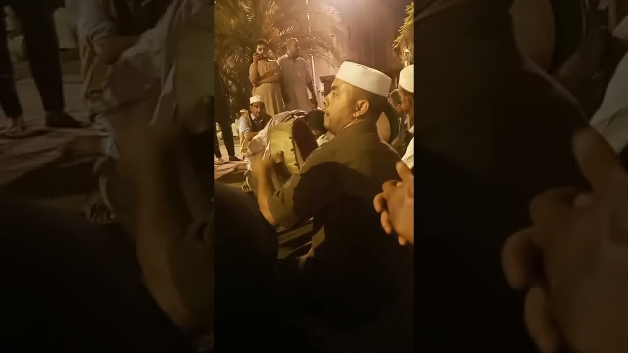 حضرة ليبية ناشطة في مزار الولي الصالح سيدي شيخ مكي بن خليل في زاوية بن سلمي - زليتن ليبيا