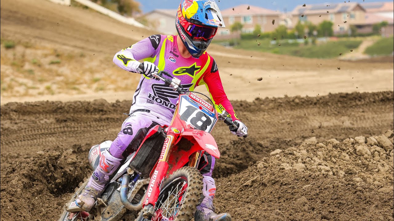 Jett Lawrence - Lake Elsinore MX - RAW Video