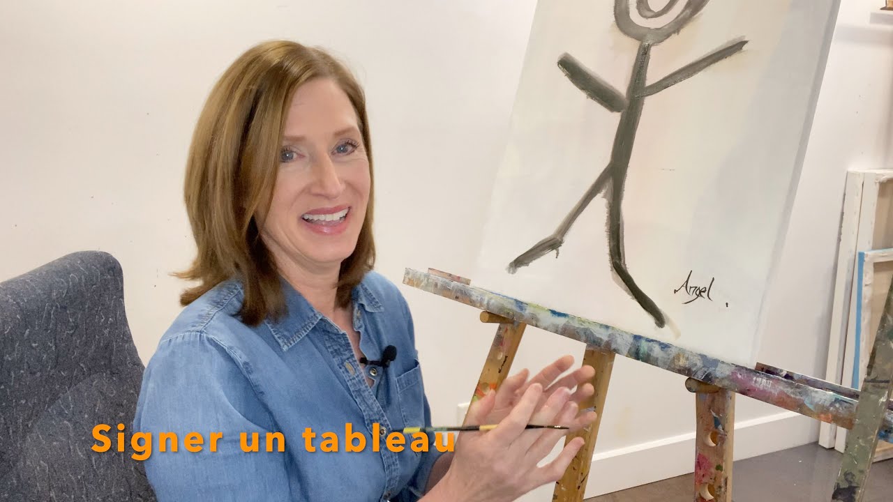 Comment signer une toile sans faire d'erreur