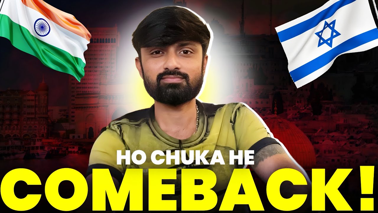 Come back ho chuka hai 😉😅 got a new job in rehovot, israel 🇮🇱