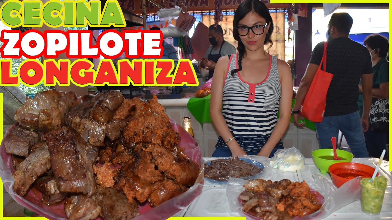 Mercado de la CECINA DE YECAPIXTLA MORELOS
