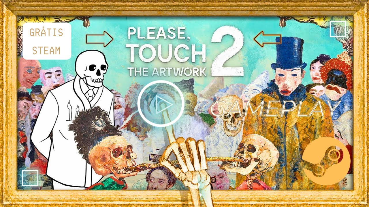 Jogo Bizarro Steam - Please Touch the Artwork 2 Gameplay Completa