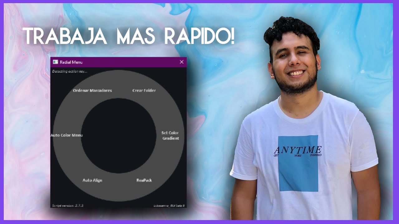 AUMENTA TU PRODUCTIVIDAD EN REAPER | Radial Menu en ESPAÑOL | Reaper