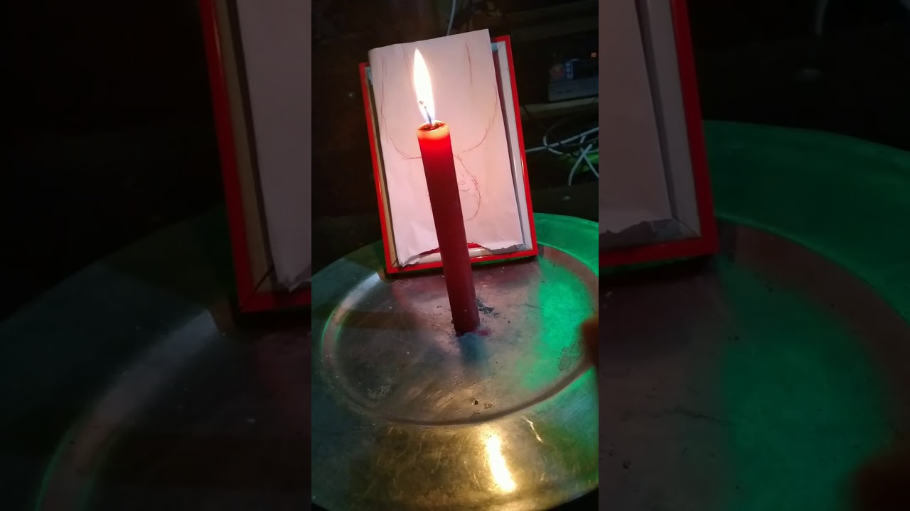 Amarre con vela y foto