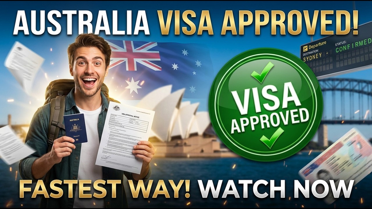 Виза в Австралию ОДОБРЕНА за 30 дней 🇦🇺 | Пошаговое руководство (Полный гид 2026)