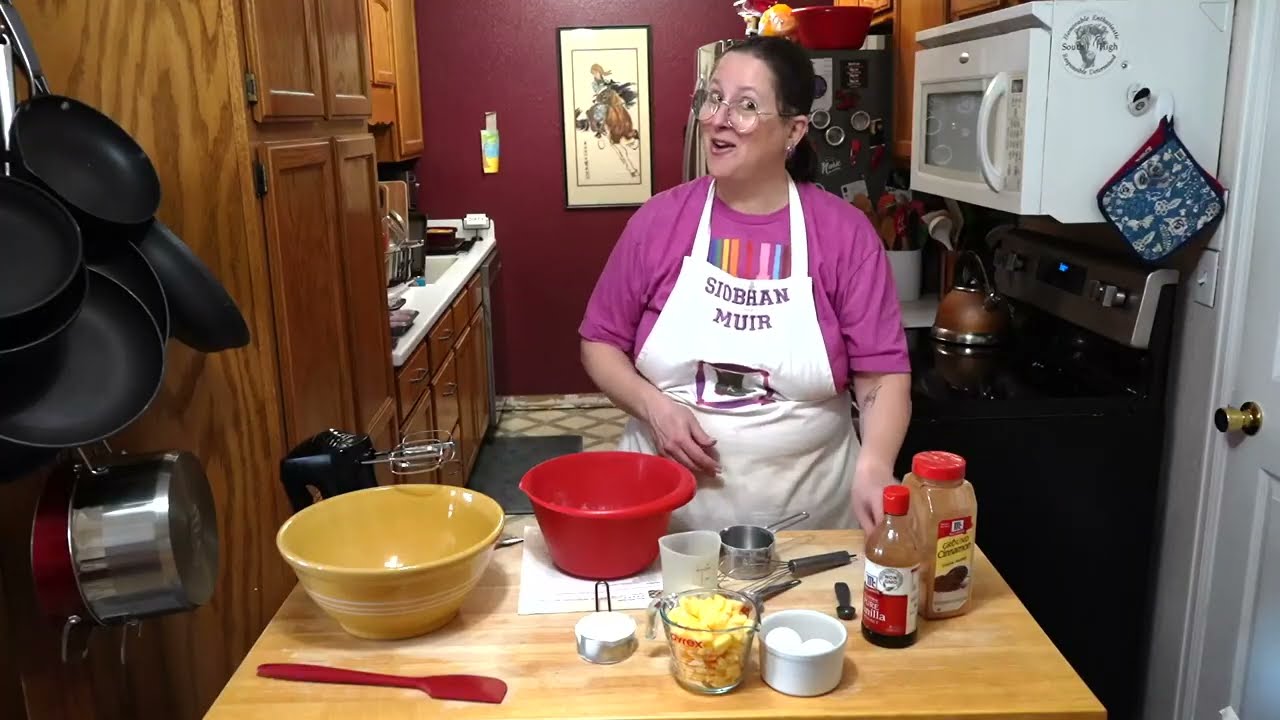 Making Gluten Free Apple Cinnamon Muffins with Siobhan Muir