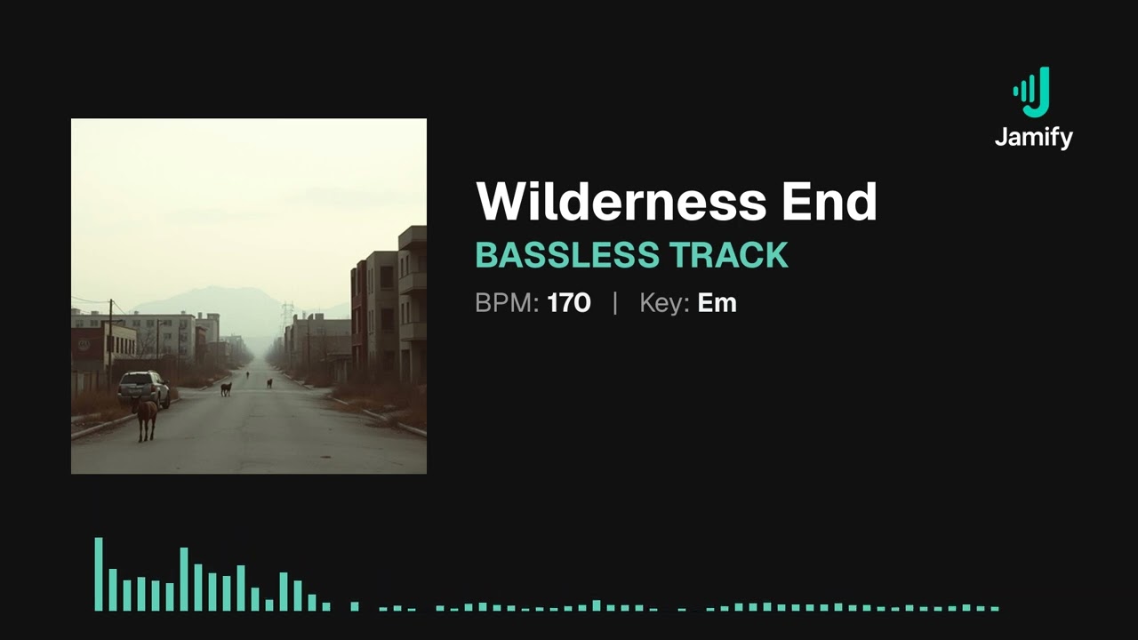 Wilderness End - Cinematic Ambient Rock 6/8 Bassless Track in Em